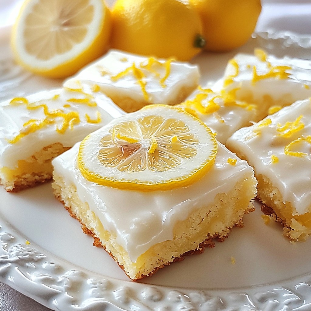Lemon Sugar Cookie Bars Tasty and Easy Bake Guide