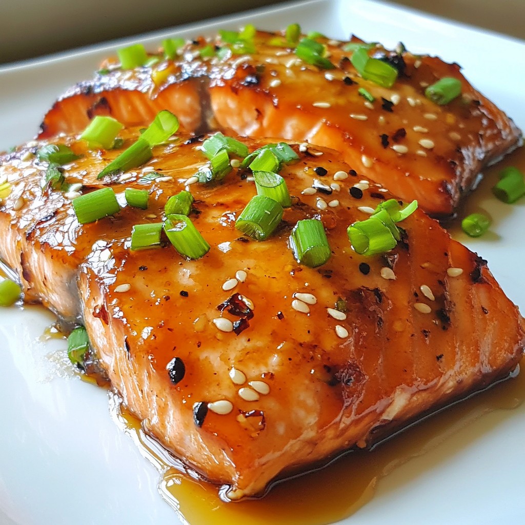 Honey Garlic Salmon Flavorful and Healthy Recipe