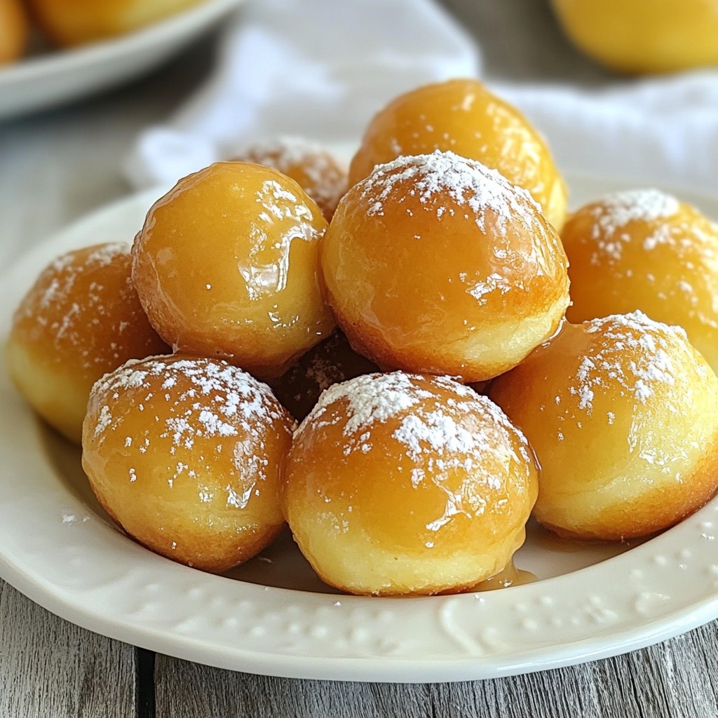 Maple Glazed Donut Holes Irresistible Sweet Treat