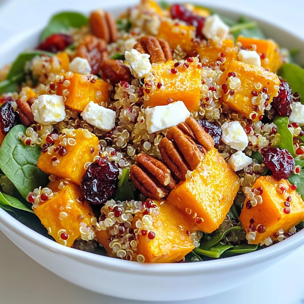 Harvest Quinoa Sweet Potato Salad Fresh and Tasty Dish