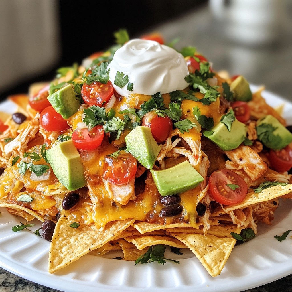 Savory Honey Lime Chicken Nachos for Easy Snacking