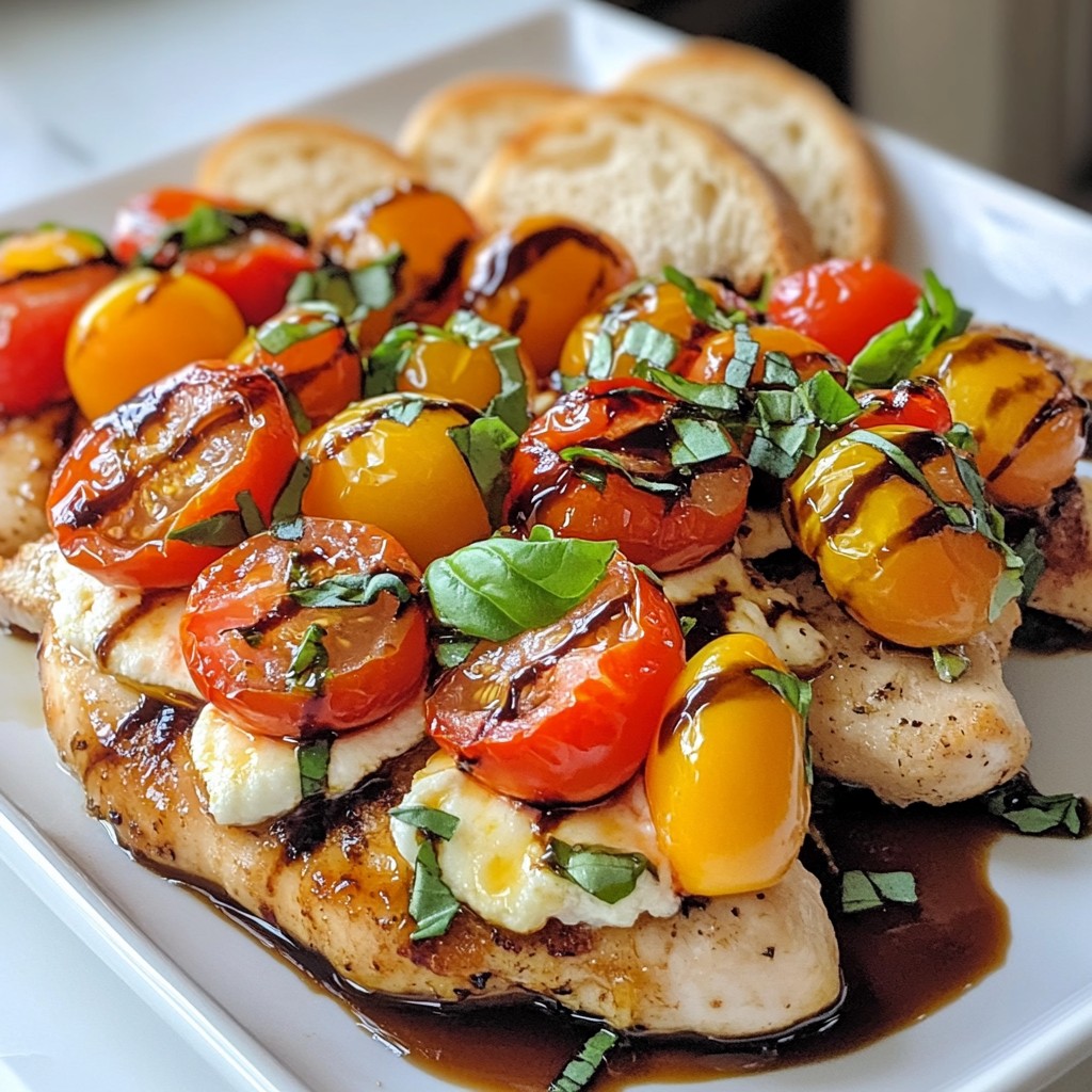 Tomato Basil Bruschetta Chicken Flavorful and Easy Meal