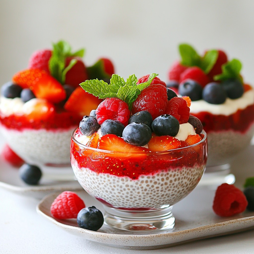 Berry Coconut Chia Pudding Simple and Healthy Treat