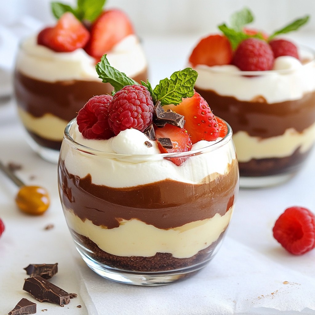Greek Yogurt Chocolate Mousse Rich and Creamy Delight