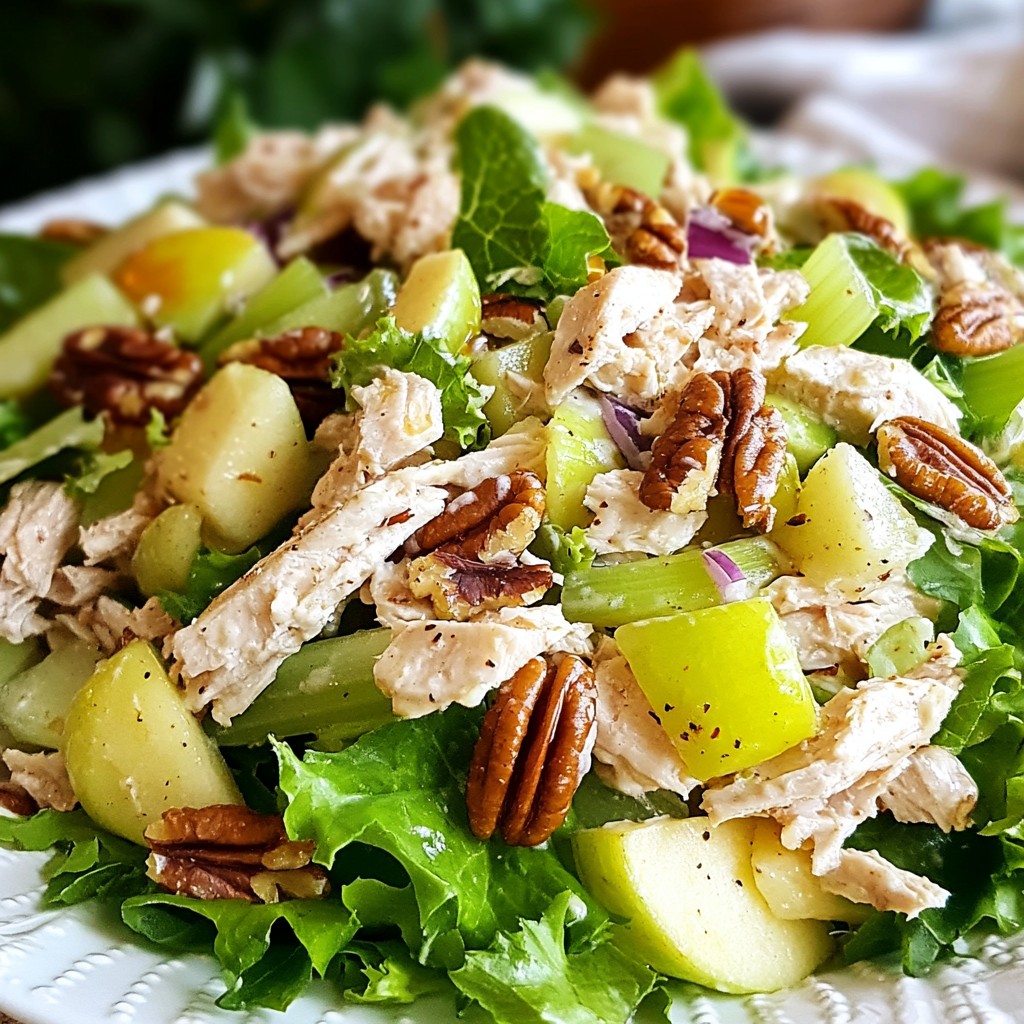 Apple Pecan Chicken Salad Fresh and Flavorful Recipe
