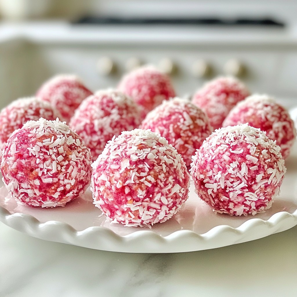 Raspberry Almond Energy Balls Easy Healthy Snack