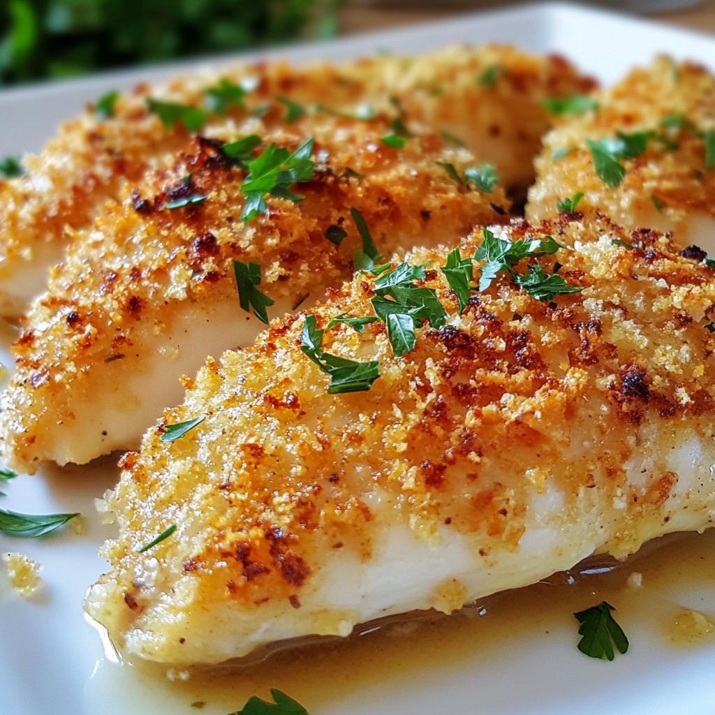 Garlic Parmesan Crusted Chicken Bake Savory and Simple