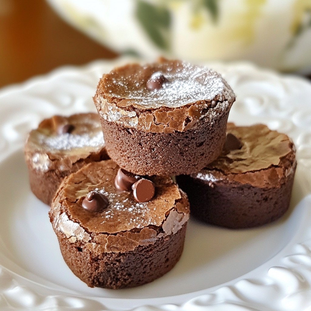 Chocolate Espresso Brownie Bites Rich and Fudgy Treat