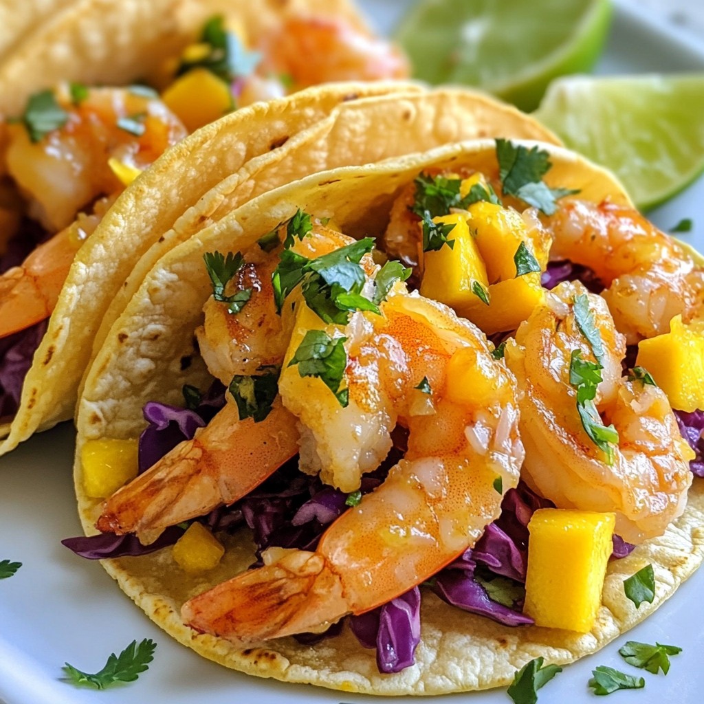 Coconut Lime Shrimp Tacos Fresh and Flavorful Meal