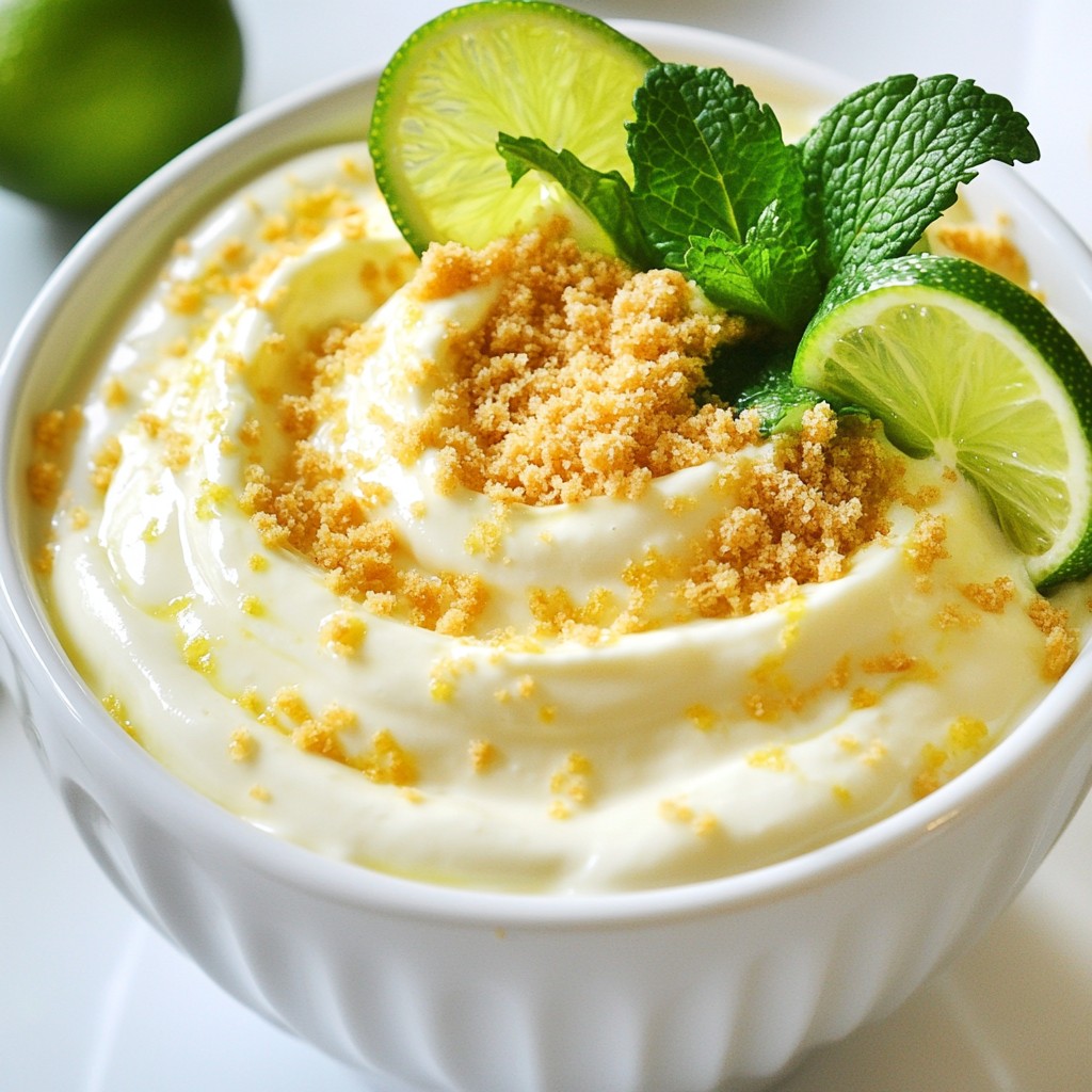 Key Lime Cheesecake Dip Creamy and Simple Delight