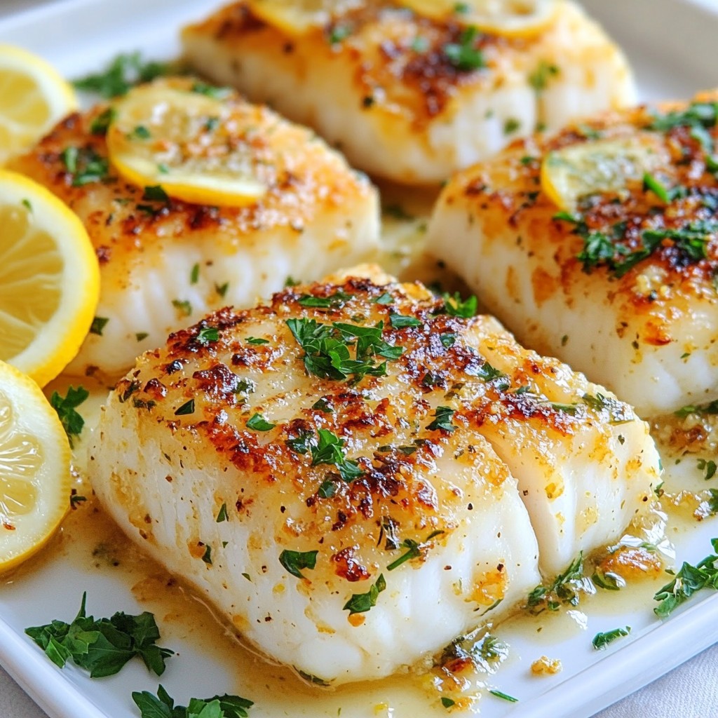 Lemon Herb Baked Cod Healthy and Flavorful Dish