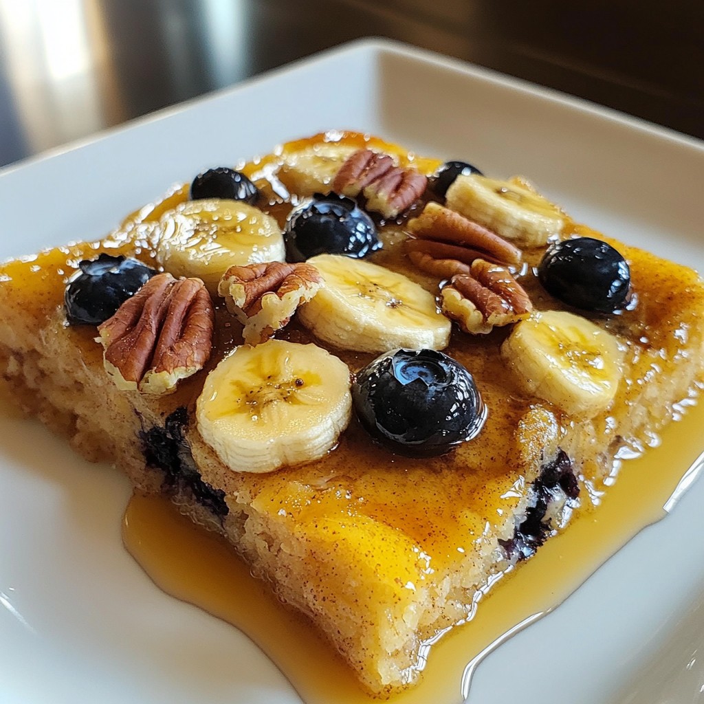 Maple Cinnamon Pancake Casserole Tasty Family Treat