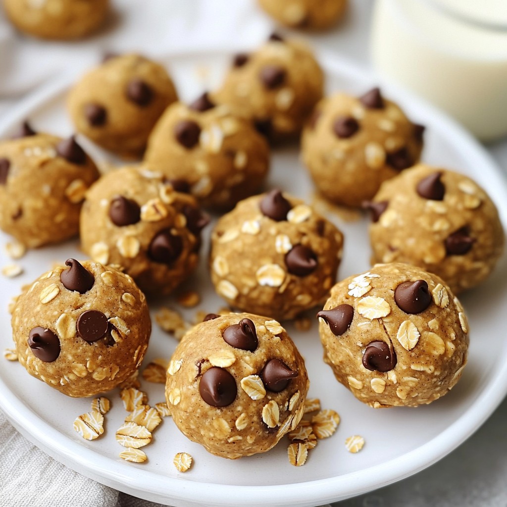 Peanut Butter Oatmeal Cookie Dough Blissful Treat
