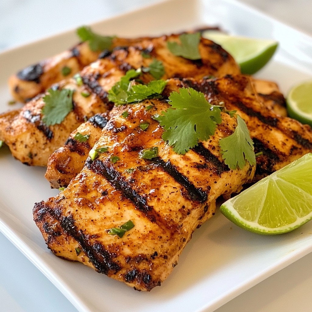 Sweet Chili Lime Grilled Chicken Flavorful Delight
