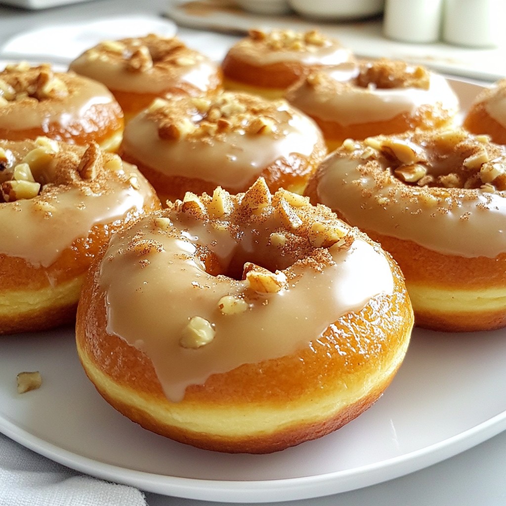Cinnamon Honey Glazed Donuts Simple and Tasty Treat