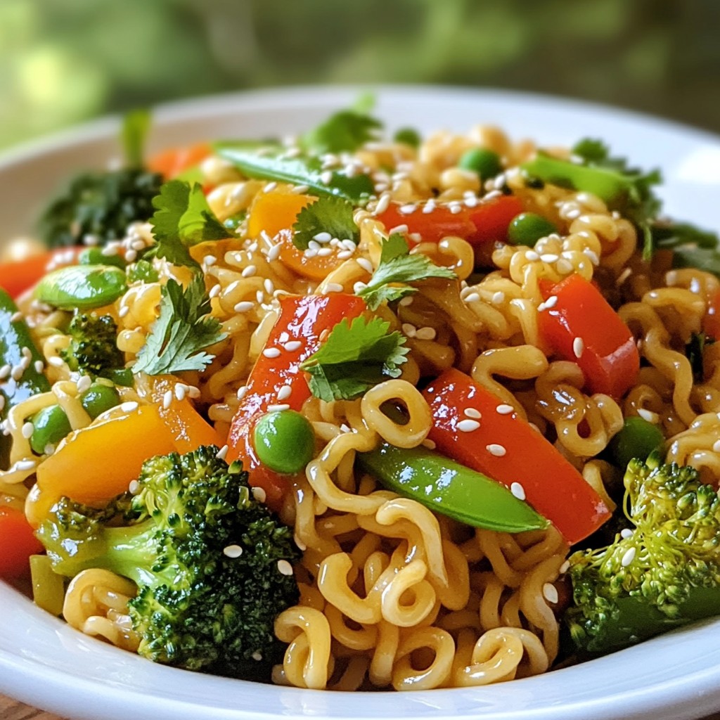 Spicy Sriracha Ramen Stir Fry Flavorful Meal Ideas