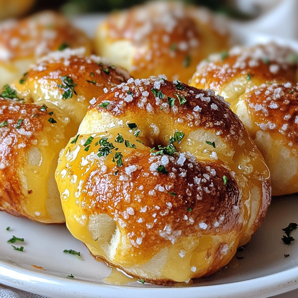 Garlic Parmesan Pretzel Bites Irresistible Snack Recipe