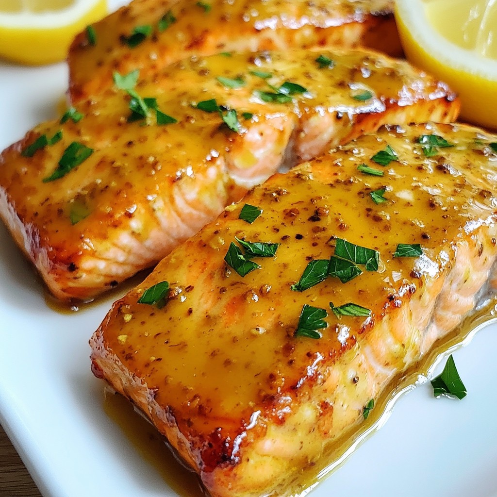 Honey Mustard Salmon Delightful and Easy Recipe