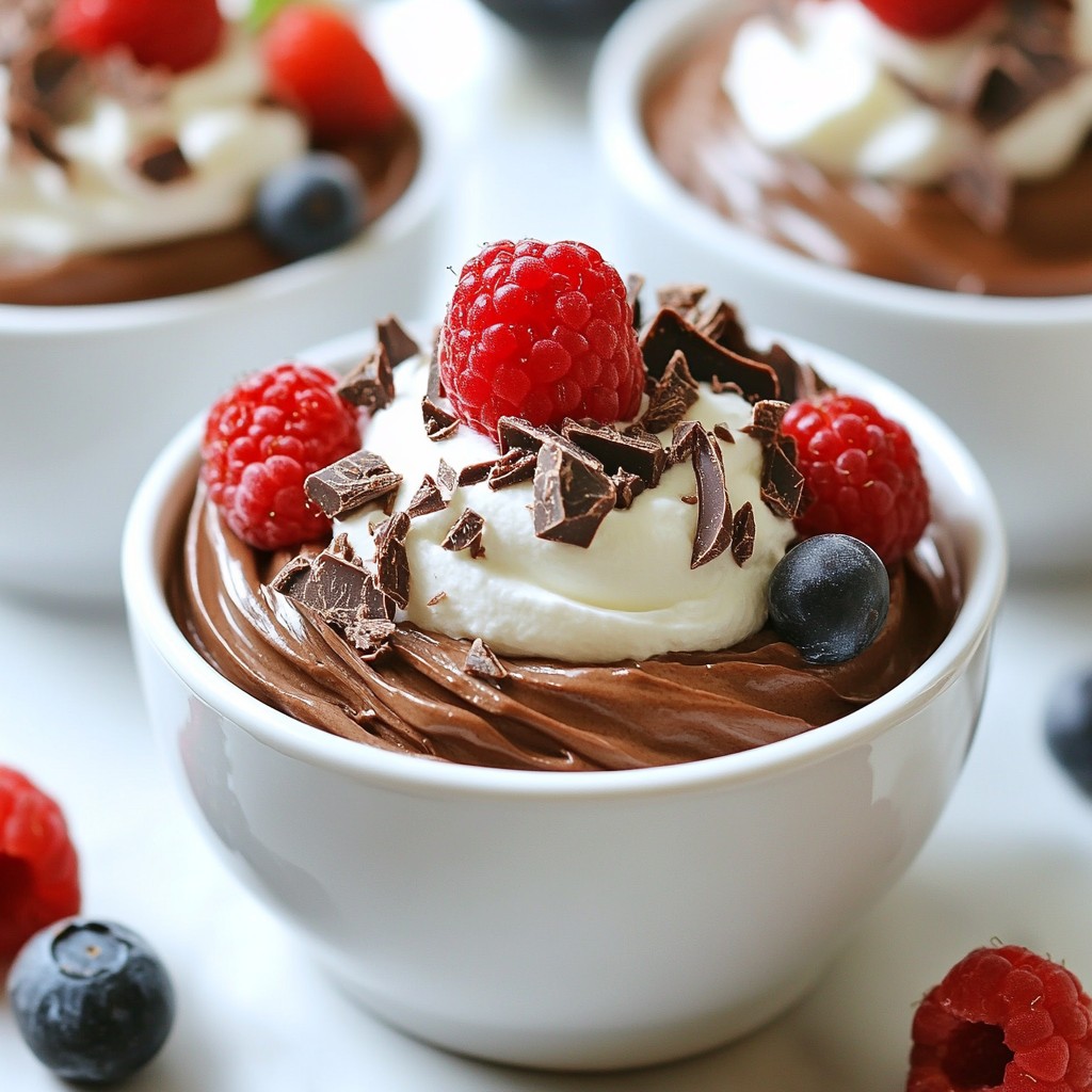 Classic Chocolate Mousse Rich and Creamy Delight