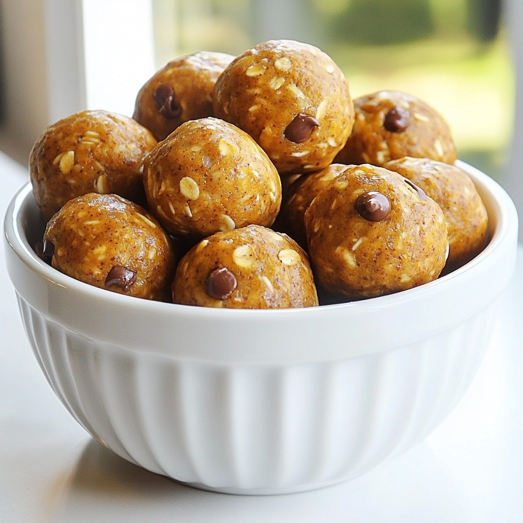 Pumpkin Spice Energy Balls Healthy Snack Delight
