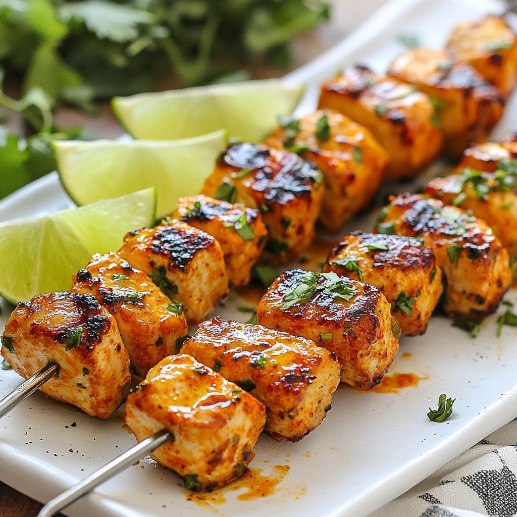 Sriracha Lime Chicken Skewers Flavorful Grilling Guide