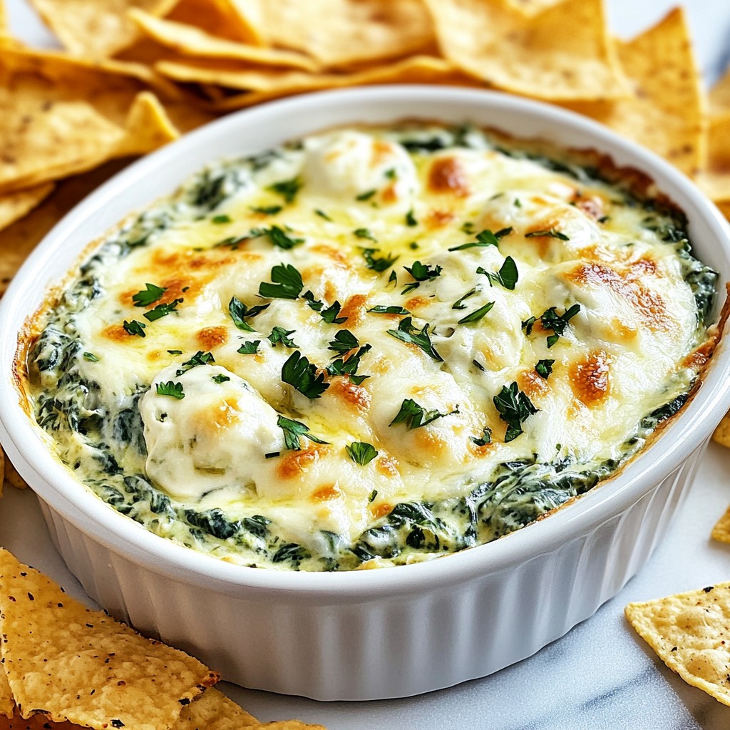 Creamy Spinach Parmesan Dip Irresistible Party Snack