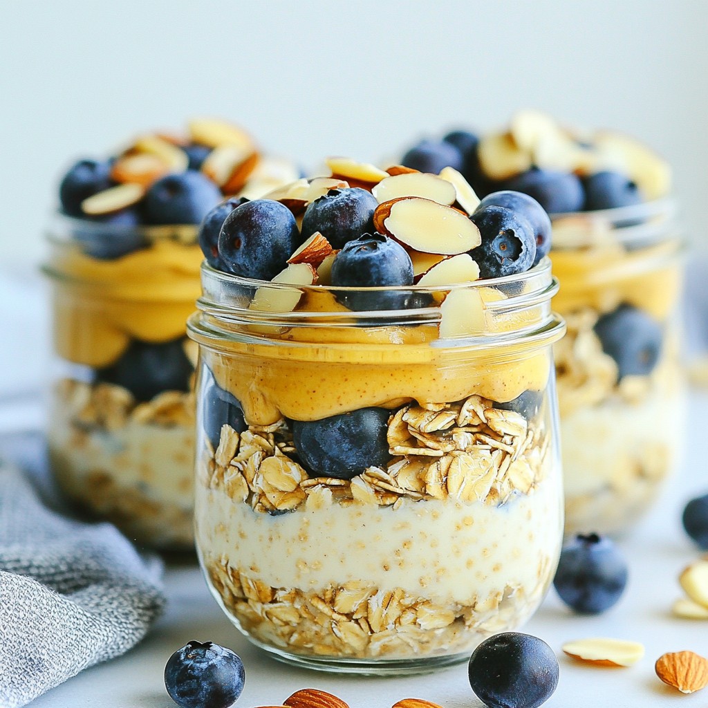Blueberry Almond Overnight Oats Simple Recipe Guide