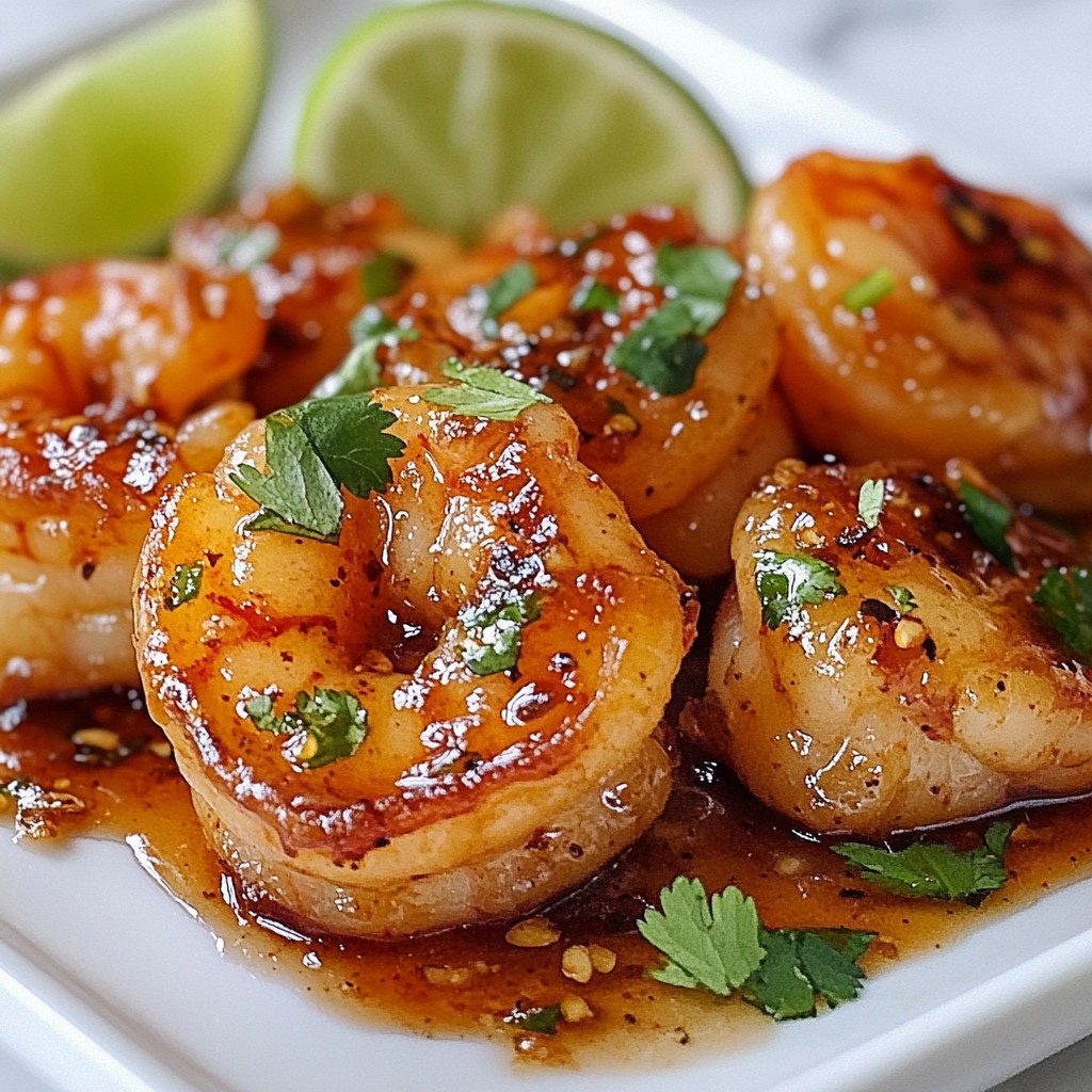 Honey Garlic Sriracha Shrimp Flavorful and Easy Meal