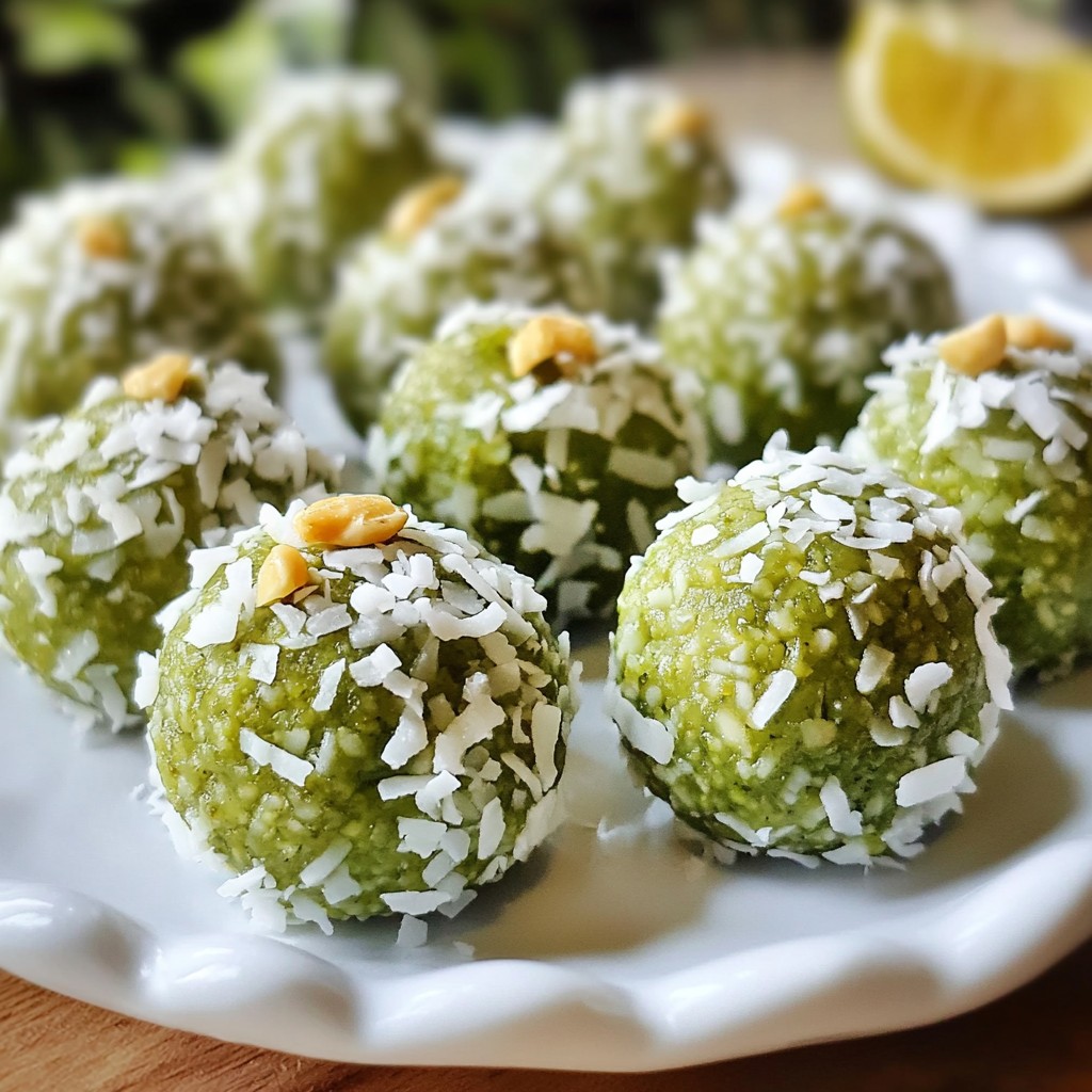 Matcha Coconut Energy Balls Easy and Energizing Snack