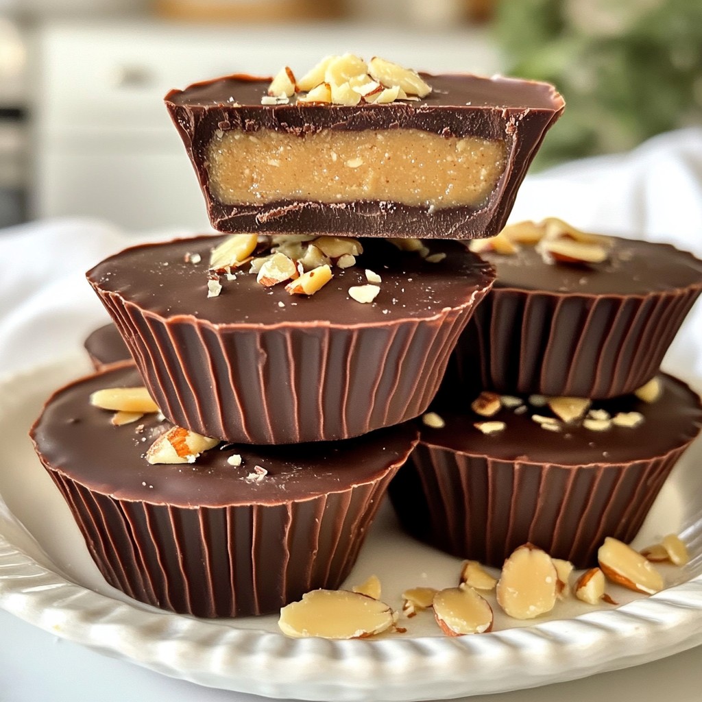 Chocolate Almond Butter Cups Irresistible Treat Recipe