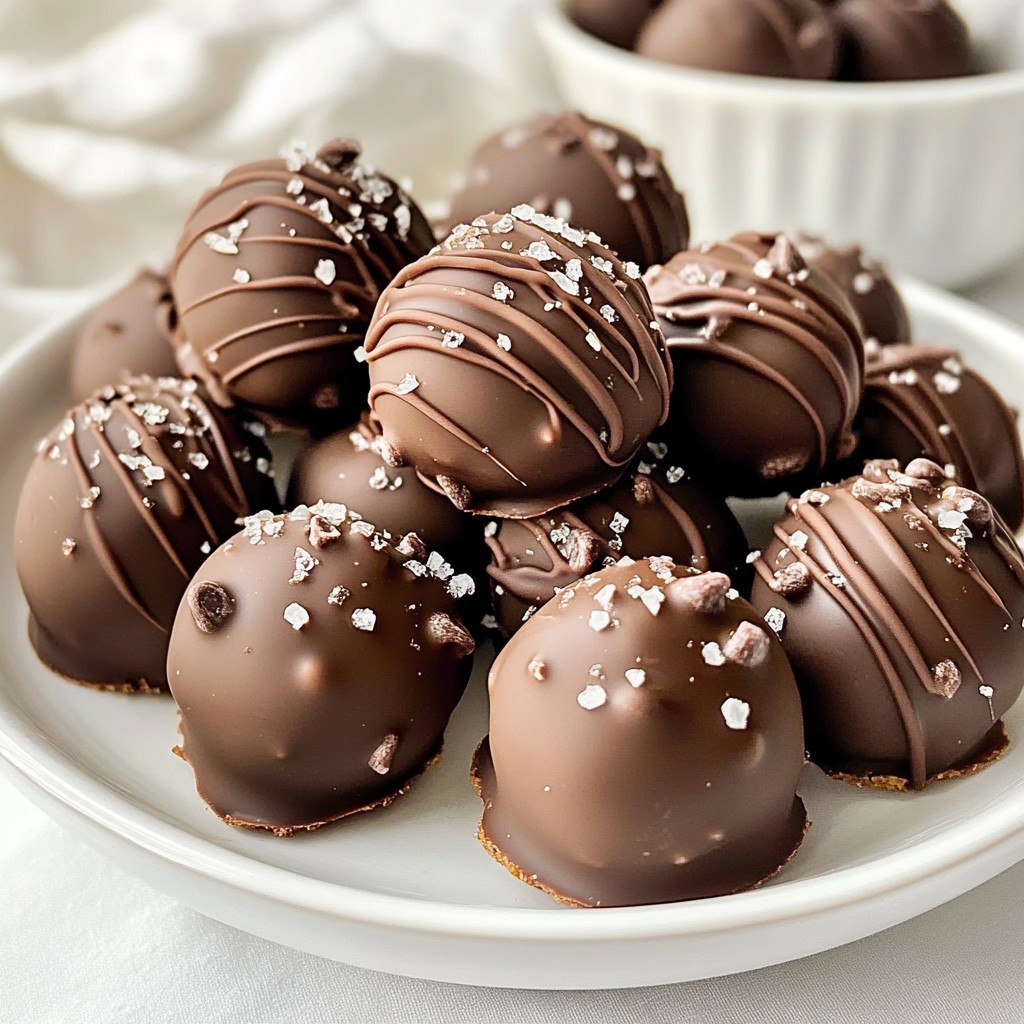 Chocolate Chip Cookie Dough Truffles Irresistible Treat