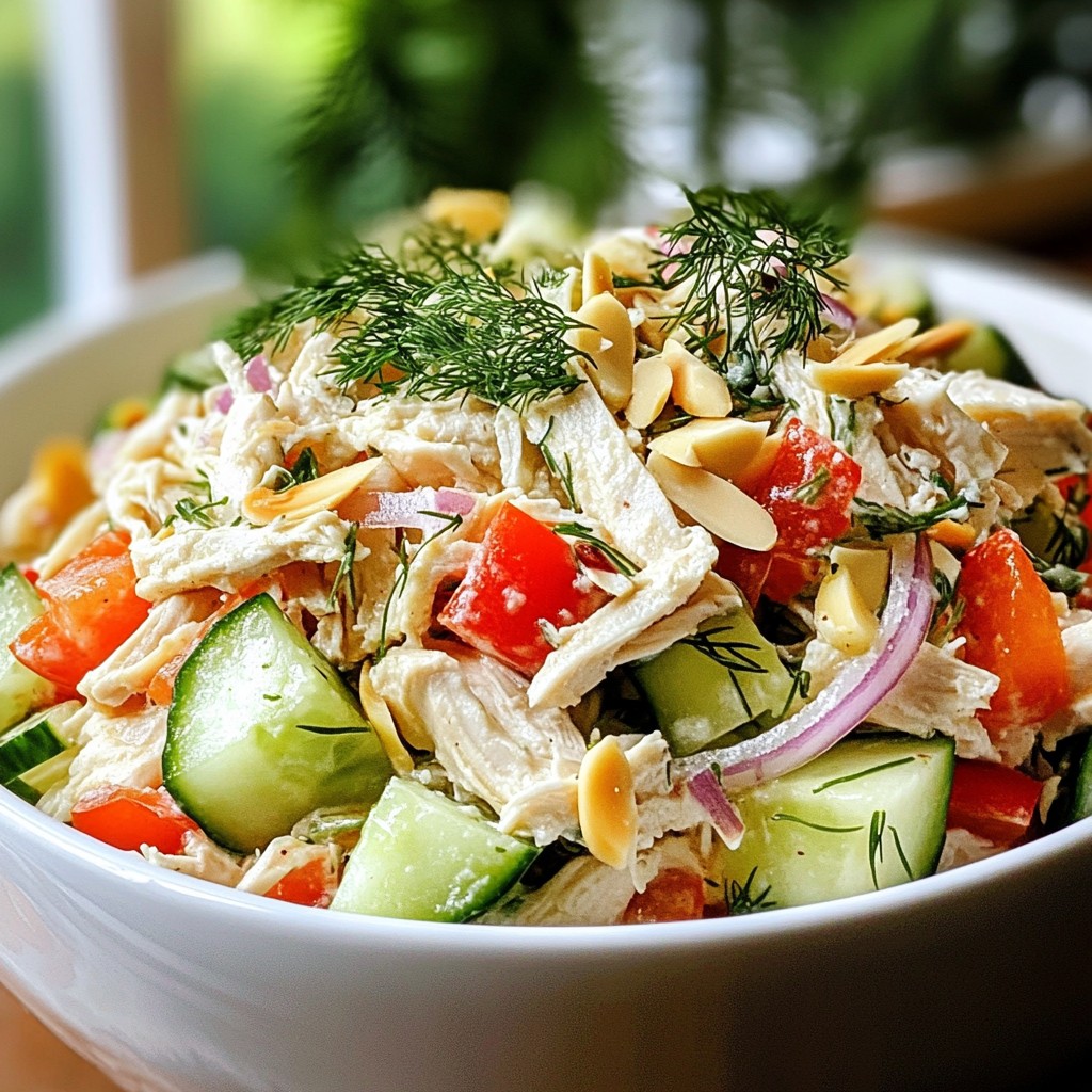 Greek Yogurt Chicken Salad Tasty and Healthy Meal